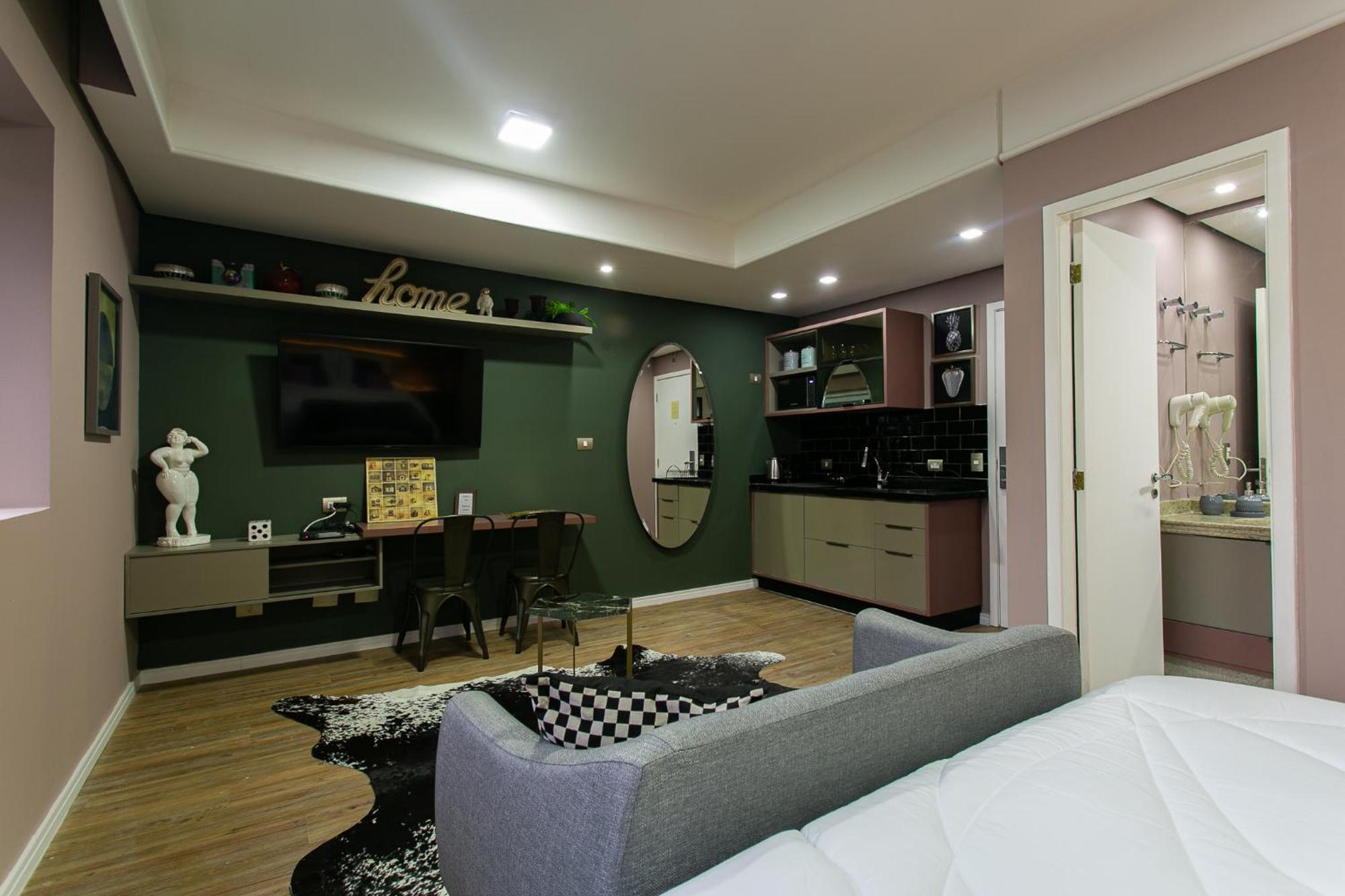 Ferienwohnung Ben - Flats Completos Com Limpeza Diaria E Estacionamento Incluso São Paulo Zimmer foto